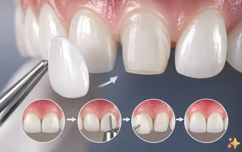 Zahnarzt Regensburg mit Veneers Behandlung